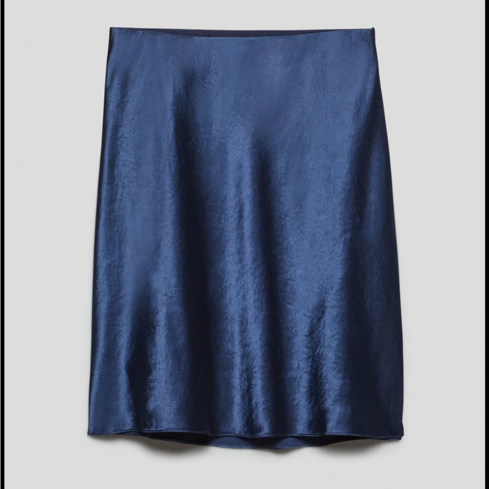 Aritzia Babaton mini slip skirt